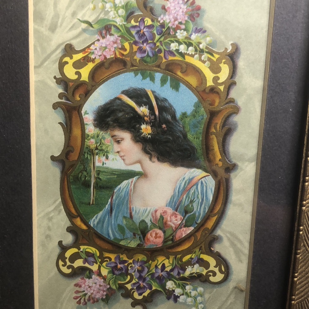 Gold Frame Artwork Whimsigoth